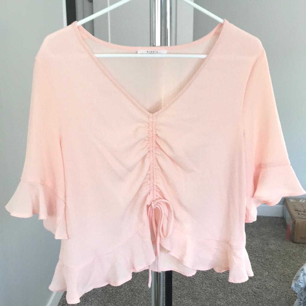 Never been worn pink top